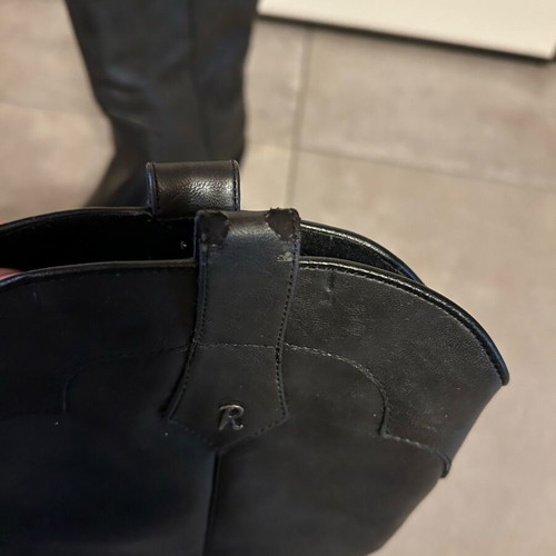 Silia D western boots used, size 40, black