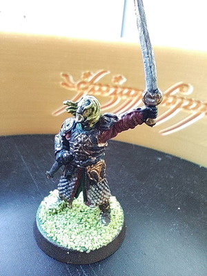 Games Workshop LOTR King Théoden of Rohan metal miniature 2003