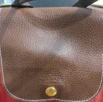 Backpack bag red new with adjustable shoulder straps