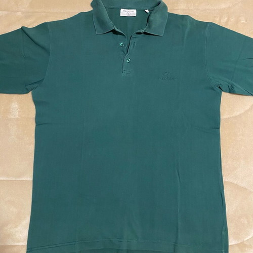 Valentino polo shirt size XL used, green