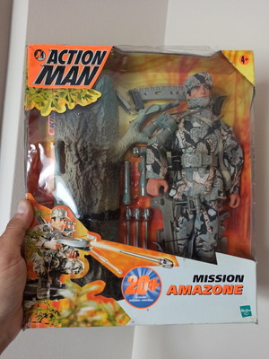 Action Man Mission Amazone φιγούρα καινούργια με αξεσουάρ