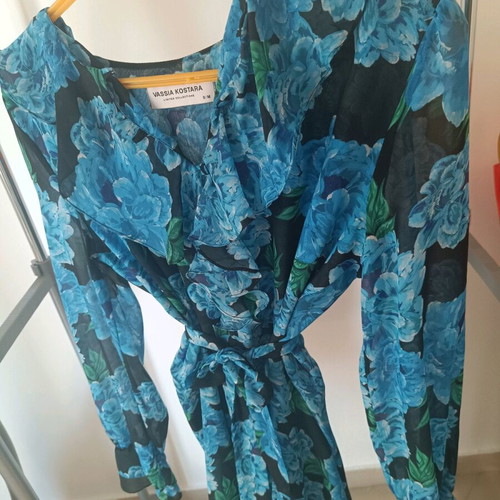Vassia Kostara dress like new with belt