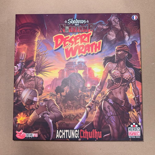 Shadows Over Normandie Expansion Desert Wrath like new, French edition