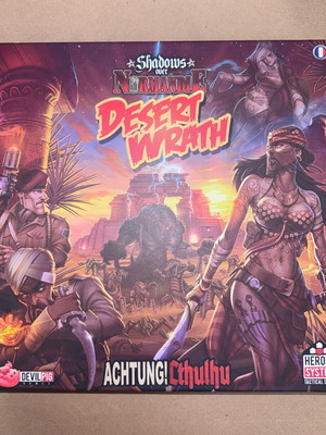 Shadows Over Normandie Expansion Desert Wrath like new, French edition