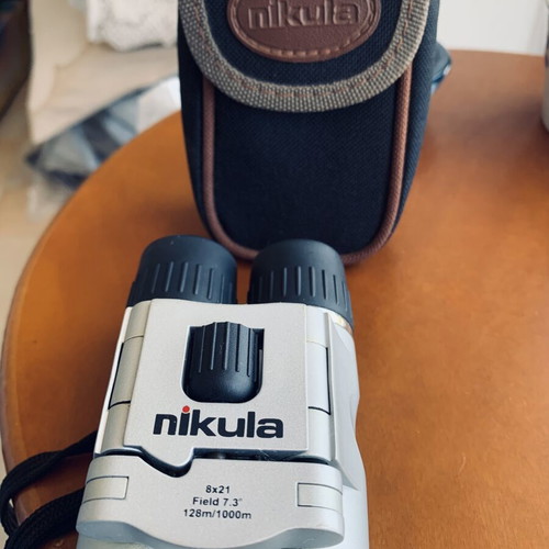 Nikula 8x21 Compact Binoculars new with case