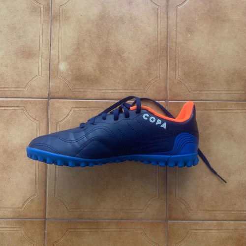Adidas football shoes like new, unisex, size 38, blue orange