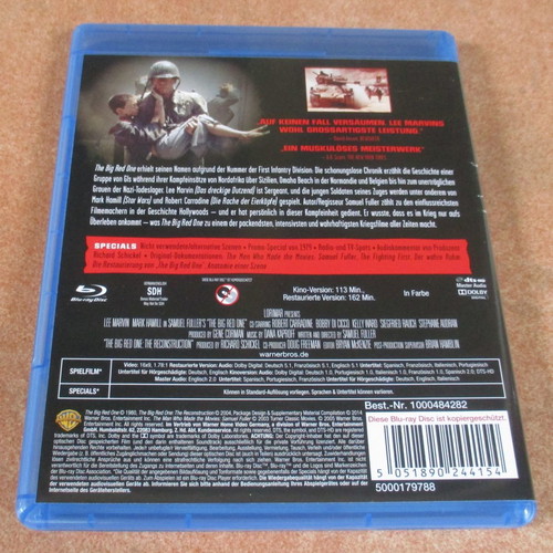 The Big Red One Blu-ray σαν καινούργιο