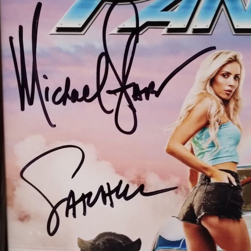 Steel Panther Heavy Metal Rules LP limited edition signed