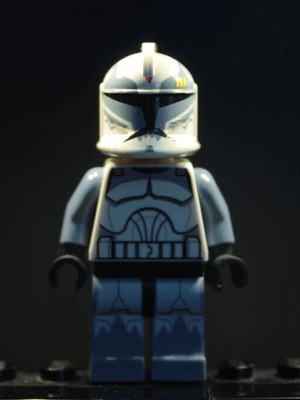 Lego φιγούρα Commander Wolffe σαν καινούργιο, Republic Frigate 2011