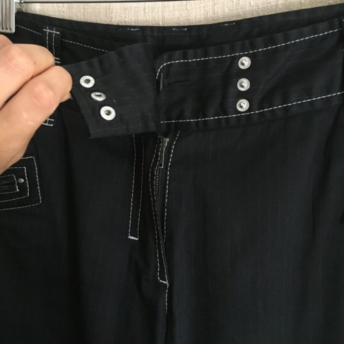 Vintage Jensen low-rise Y2K pants, size 36/S, black