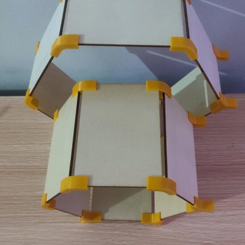 Hexagonal shelf 6 positions new, 3D printer