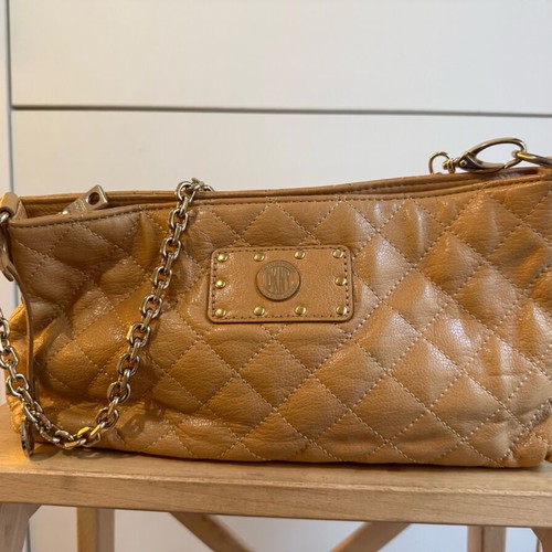 DKNY shoulder bag used, beige