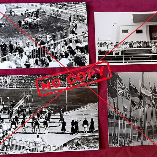Karaiskaki Stadium 23 vintage photos Olympic Games 1971 like new