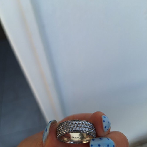 Pandora ring size 56 like new, silver