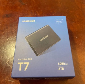 Samsung SSD T7 USB 3.2 2TB 2.5”