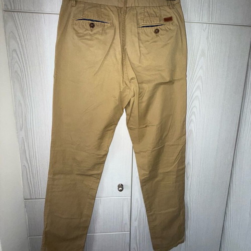 Pull&Bear men's chino pants size 40 like new, beige