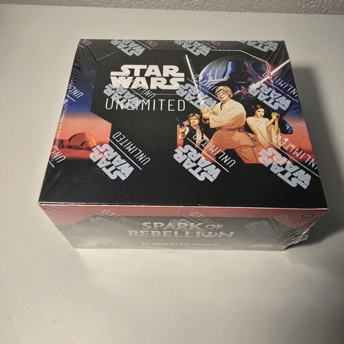 Star Wars Unlimited Spark of Rebellion Booster Box new and sealed