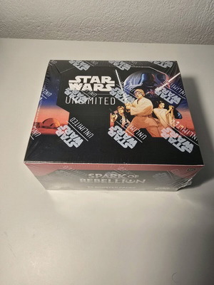 Star Wars Unlimited Spark of Rebellion Booster Box new and sealed