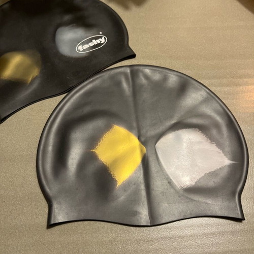 FASHY swimming cap black new