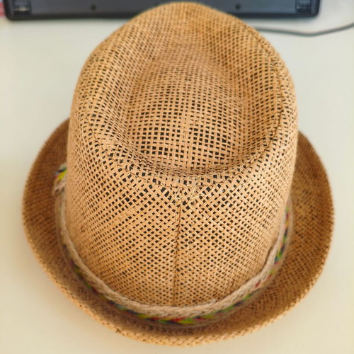 Unisex MG Hellas Brown Hat 21x15cm, like new