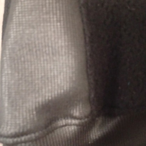 Modern jacket with two materials like new