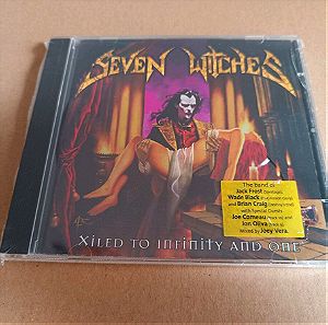 SEVEN WITCHES - XILED TO INFINITY AND ONE CD σφραγισμένο heavy metal