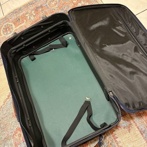 Vintage Coopers & Lybrand Suitcase used, approx. 50x35x20cm