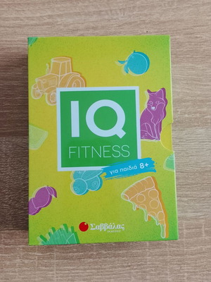 IQ Fitness board game with cards like new
