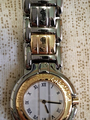 Longines Rodolphe Quartz wristwatch like new, gold and silver