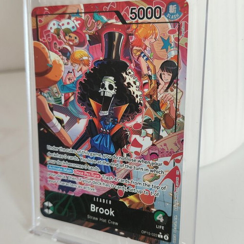 One Piece Brook Leader OP15-022 card new