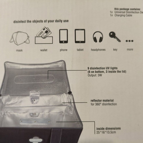 4smarts MyGuard XXL UV Disinfection Device, sealed
