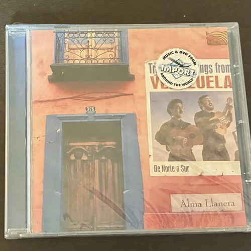 Traditional Songs from Venezuela: De Norte a Sur CD, ARC Music