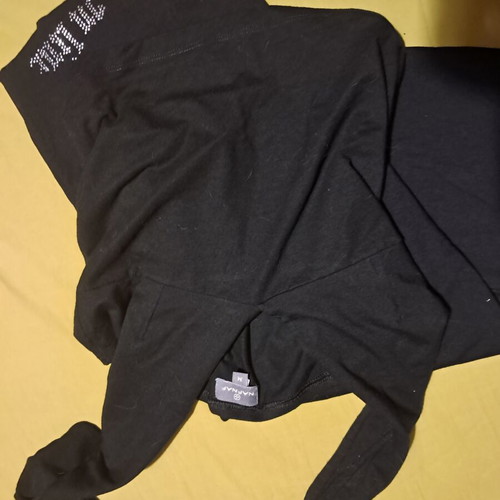 Naf Naf Top and Skirt Set like new, black, s-m