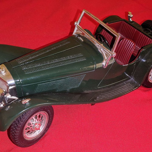 Burago Jaguar SS 100 1937 model car used