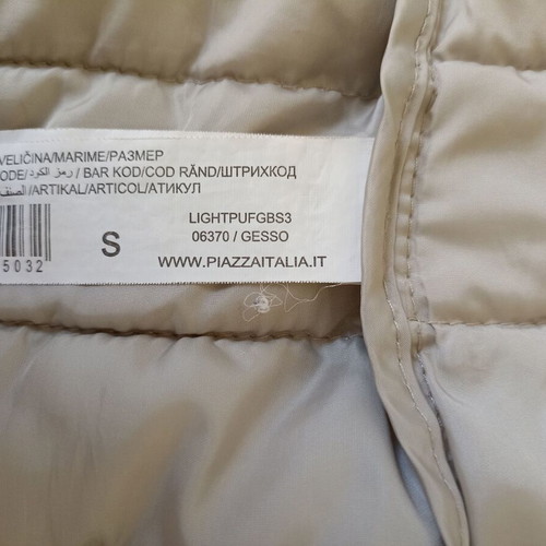 Piazza Italia women's beige jacket Small like new