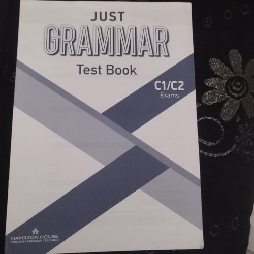 Just Grammar C1 C2 Test Book new, English