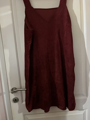 Shein Plus Size 2XL σαλοπέτα, μπορντώ μίντι φόρεμα