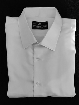 White Slim Fit Shirt XL like new, cotton blend
