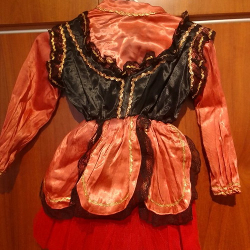 Children's Poppy Carnival Costume like new 1-2 years vintage