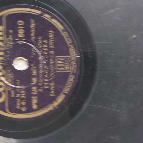 Columbia 78 RPM Record used, Laiko, 1956, K. Kaplanis & S. Tzounakos