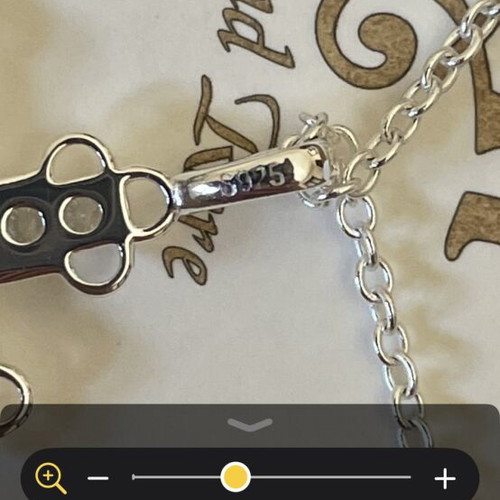 S925 Cross Necklace by Reine d'Amour New