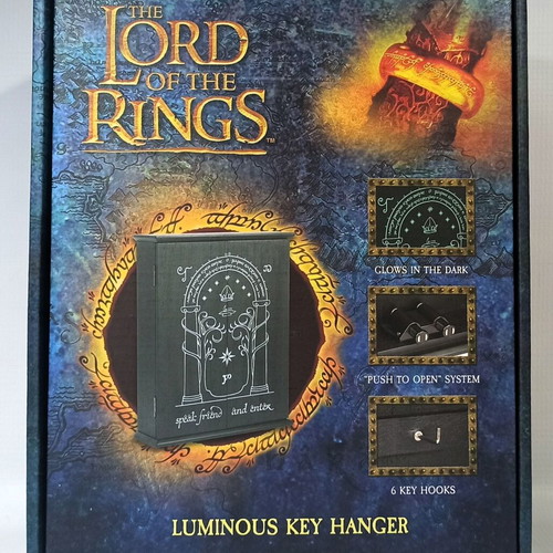 Lord of the Rings Doors of Durin Luminous Key Holder new