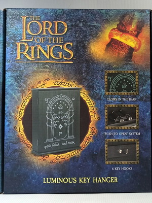 Lord of the Rings Doors of Durin Luminous Key Holder new