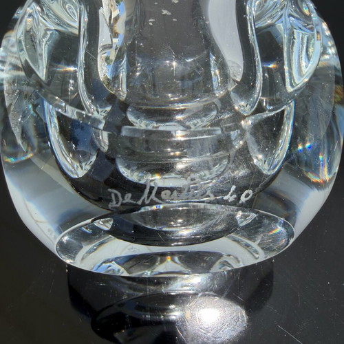 De Martiis crystal ashtray used
