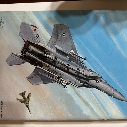 Modern Military Aircraft Eagle book used by Lou Drendel