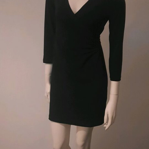 Black dress like new, short