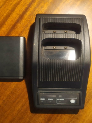 Ericsson EH 97 Hotline charger and battery used, no adapter, 1992