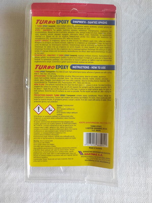 Epoxy adhesive 2 components new, sealed