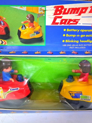 Bump Cars New With Track From 80s-90s