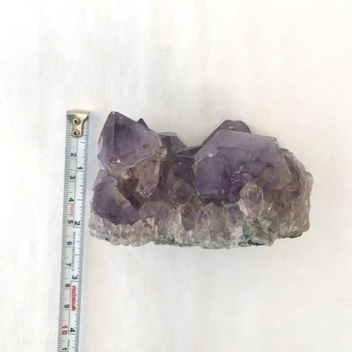 Amethyst raw crystal 300g used, natural purple quartz
